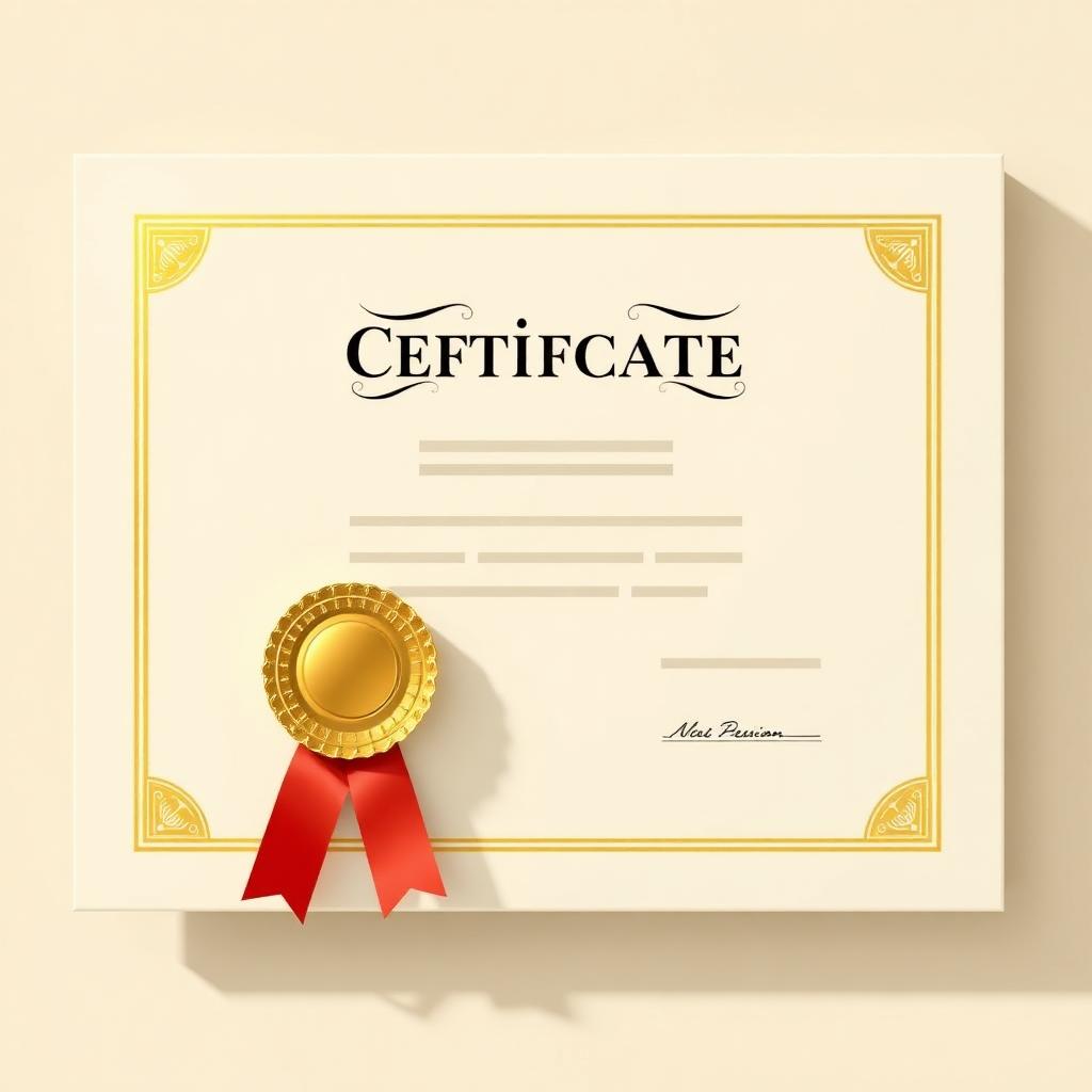 Custom Document / Certificate 📃