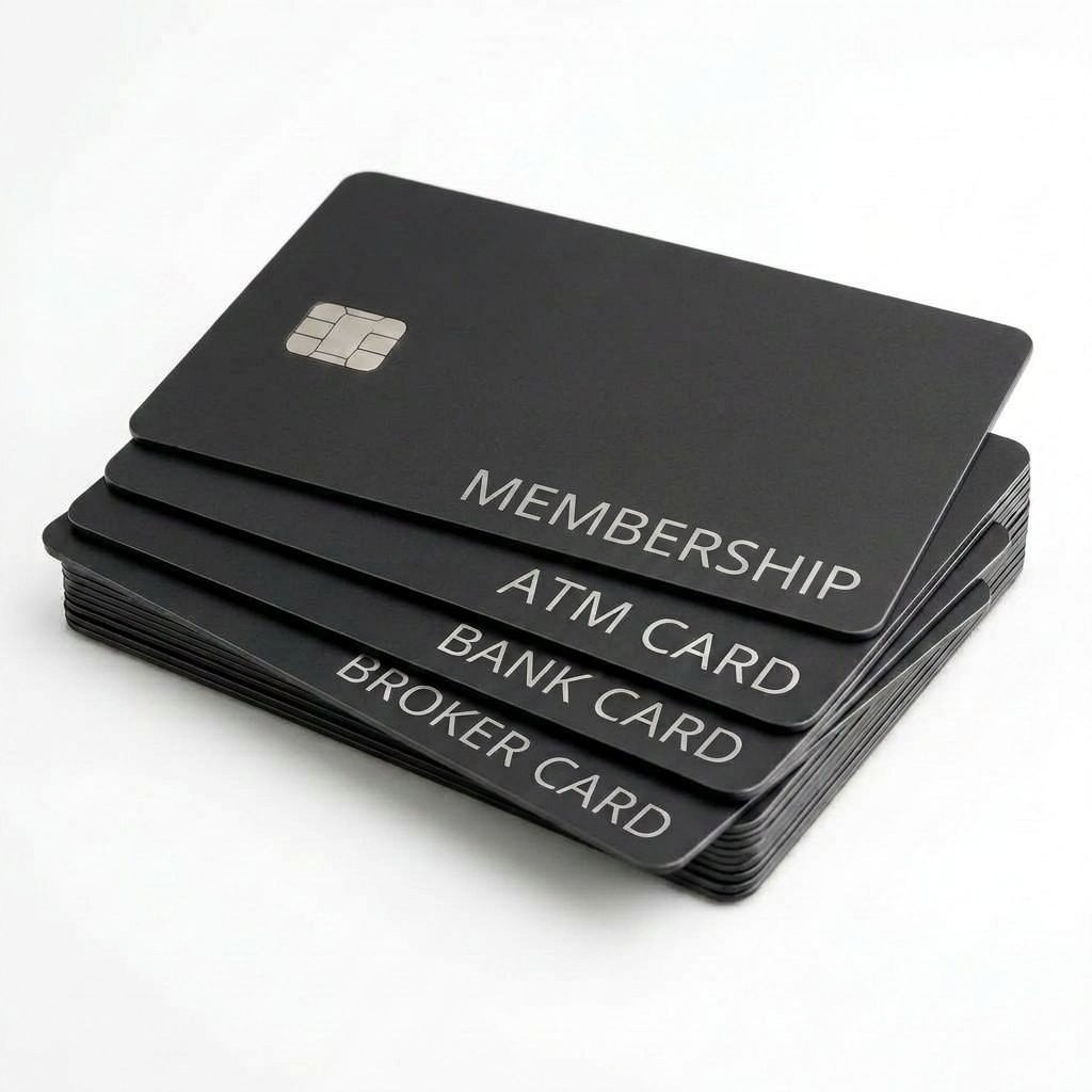 Custom Matte Black Card — ATM / Crypto / Membership
