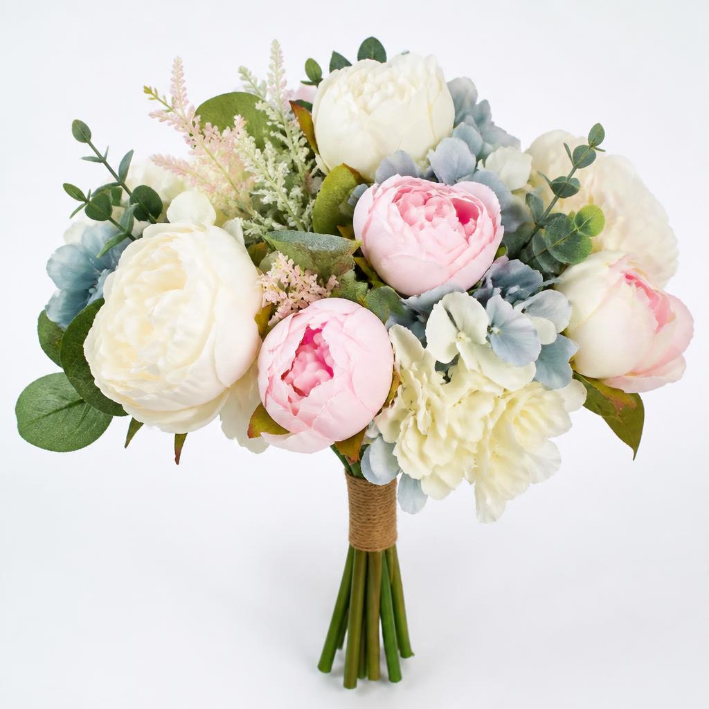 Everlasting Silk Peony Arrangement