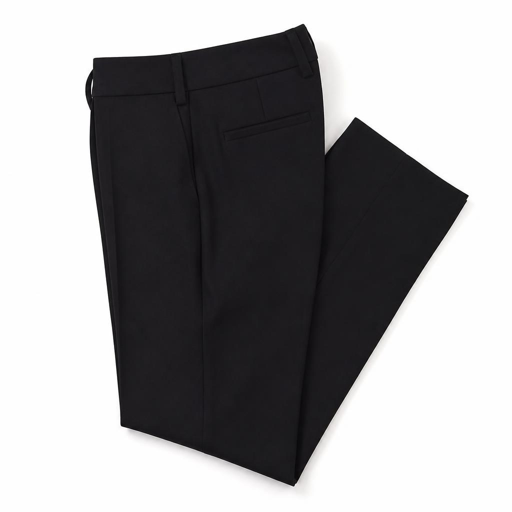 Tailored Straight-Leg Trousers — Women