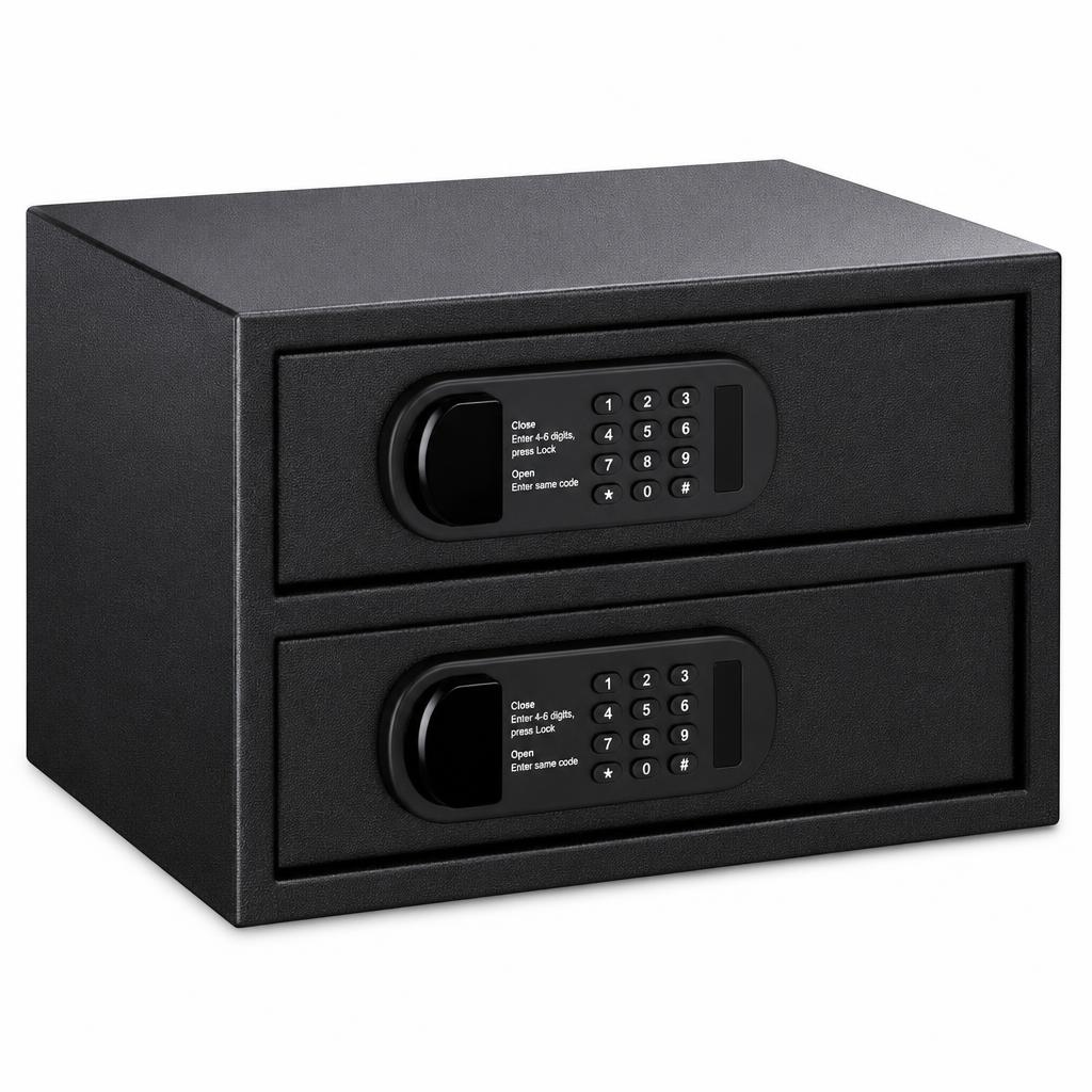 Grand Suite Double-Layer Hotel Safe Box