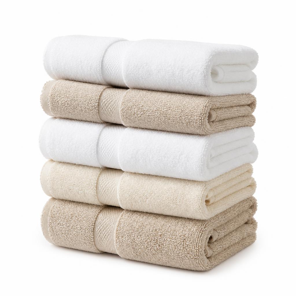 Egyptian Cotton Bath Towel Set of 6